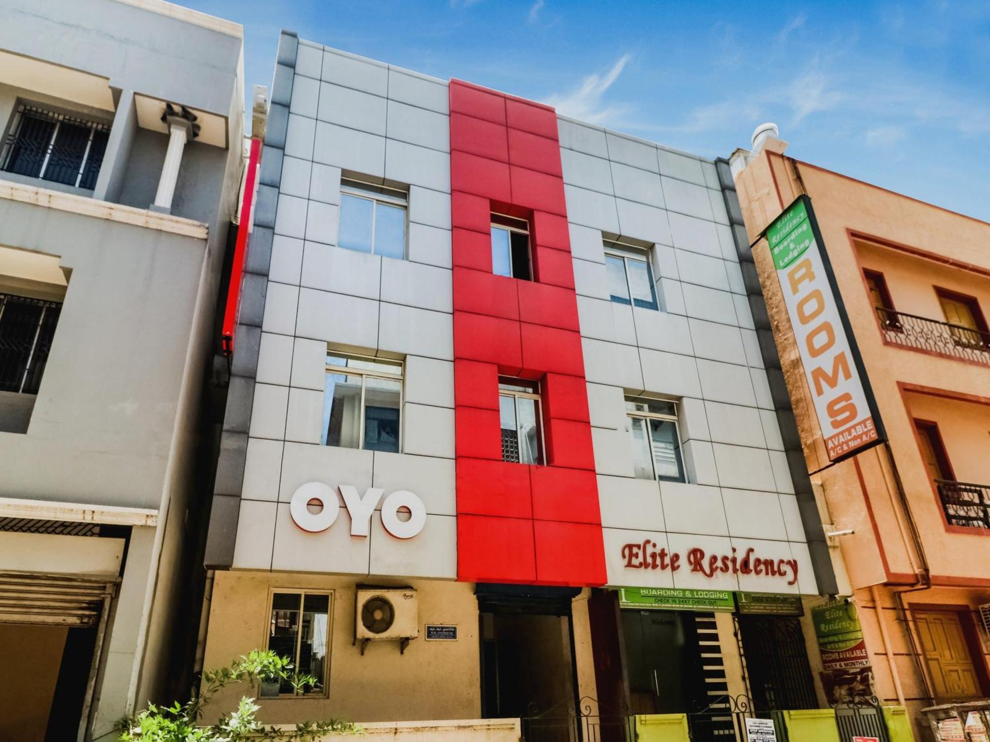 Hotel OYO 39935 Elite Residency Madrás Exterior foto